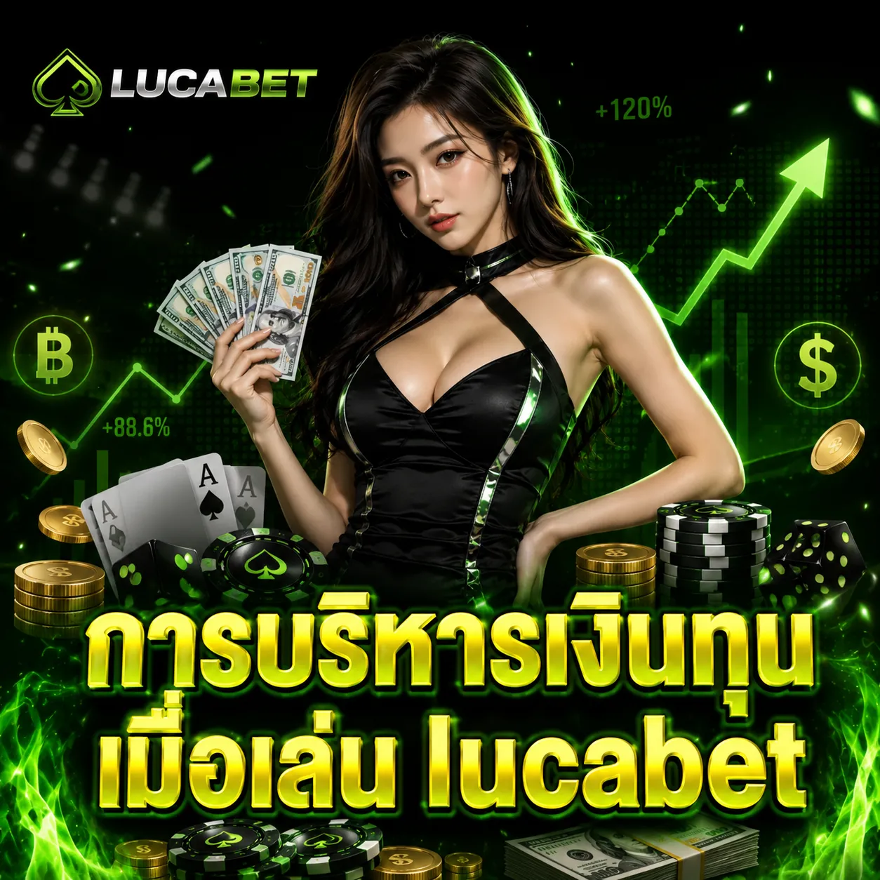 การบริหารเงินทุนเมื่อเล่น lucabet