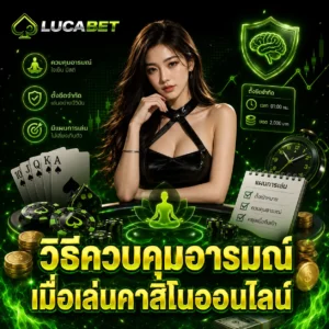 วิธีควบคุมอารมณ์เมื่อเล่นคาสิโนออนไลน์